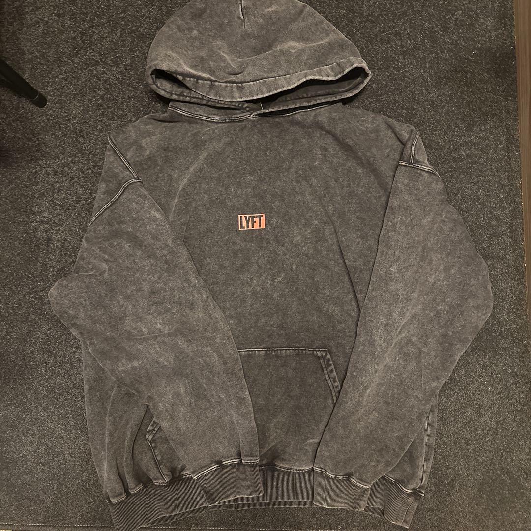 シ*ク様 LYFTスパイダーマンパーカーダークグレーL