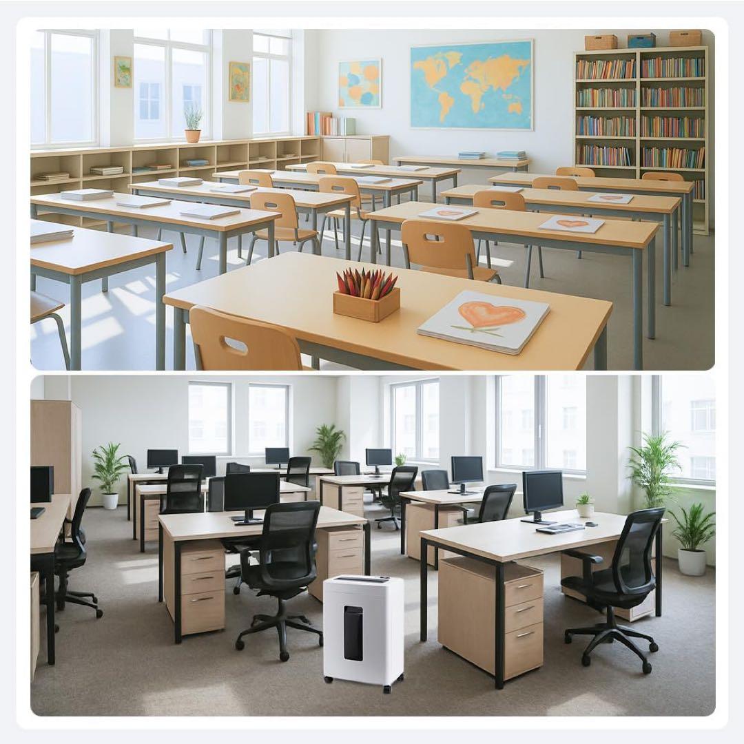 Gulcircle シュレッダー 電動 家庭用 静音: 業務用 マイクロカット