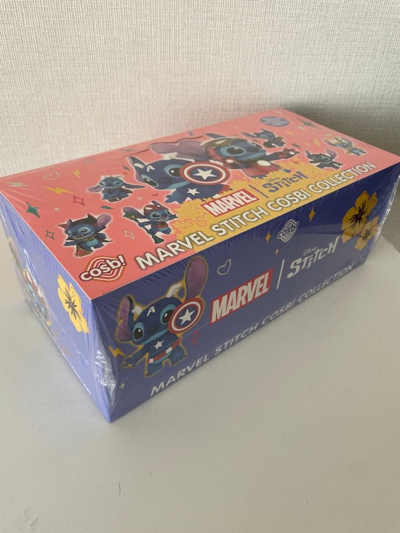 【24時間以内発送】スティッチ マーベル cosbi コスビ フィギュア1BOX