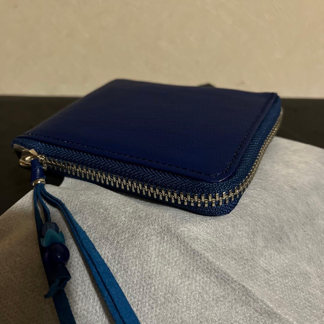ブルーナボイン　スモールウォレット　ホースレザー