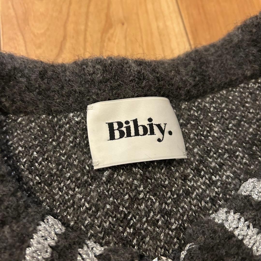 Bibiy ニット グレー