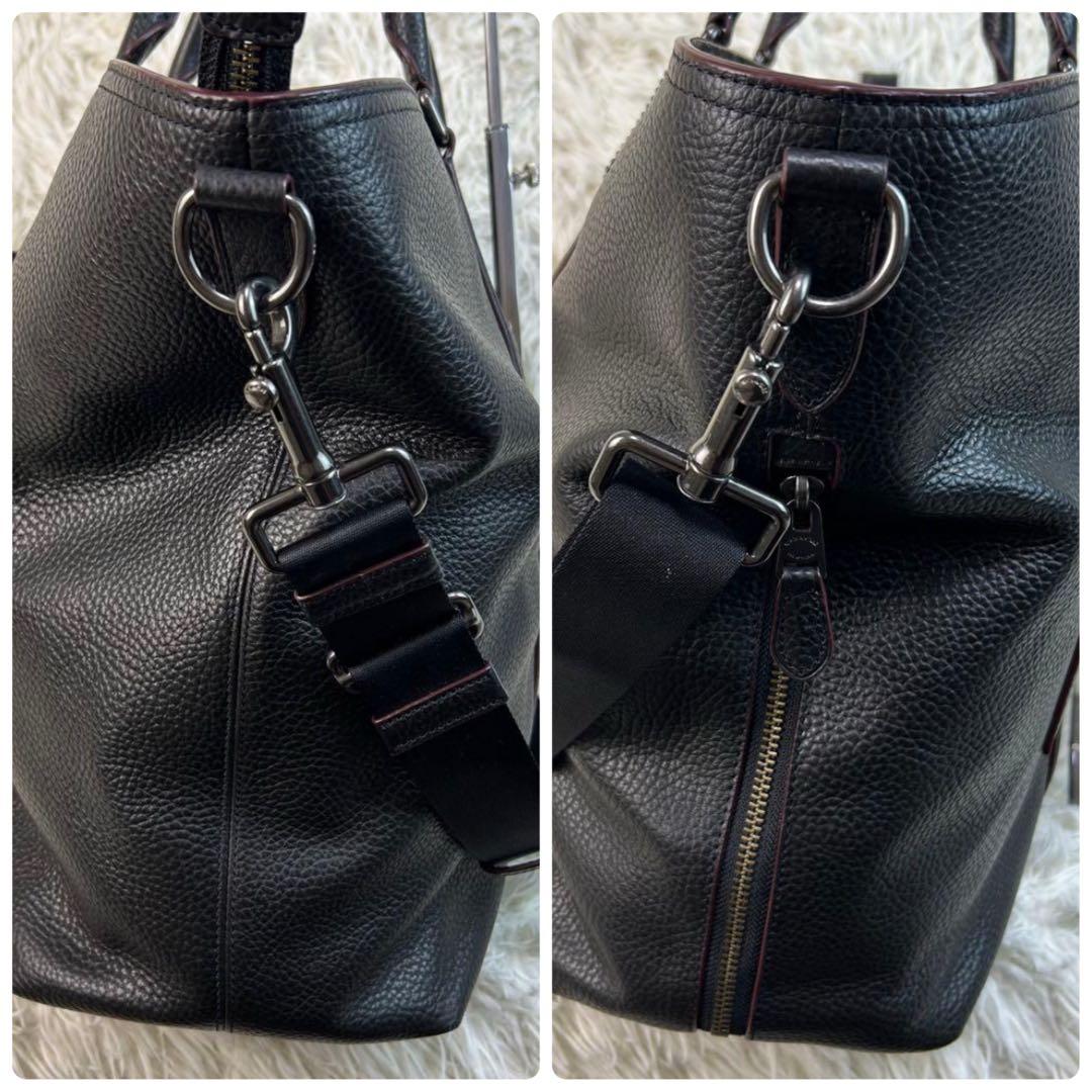 ✨極美品 コーチ 2way トート ショルダーバッグ ペブルドレザー 78768