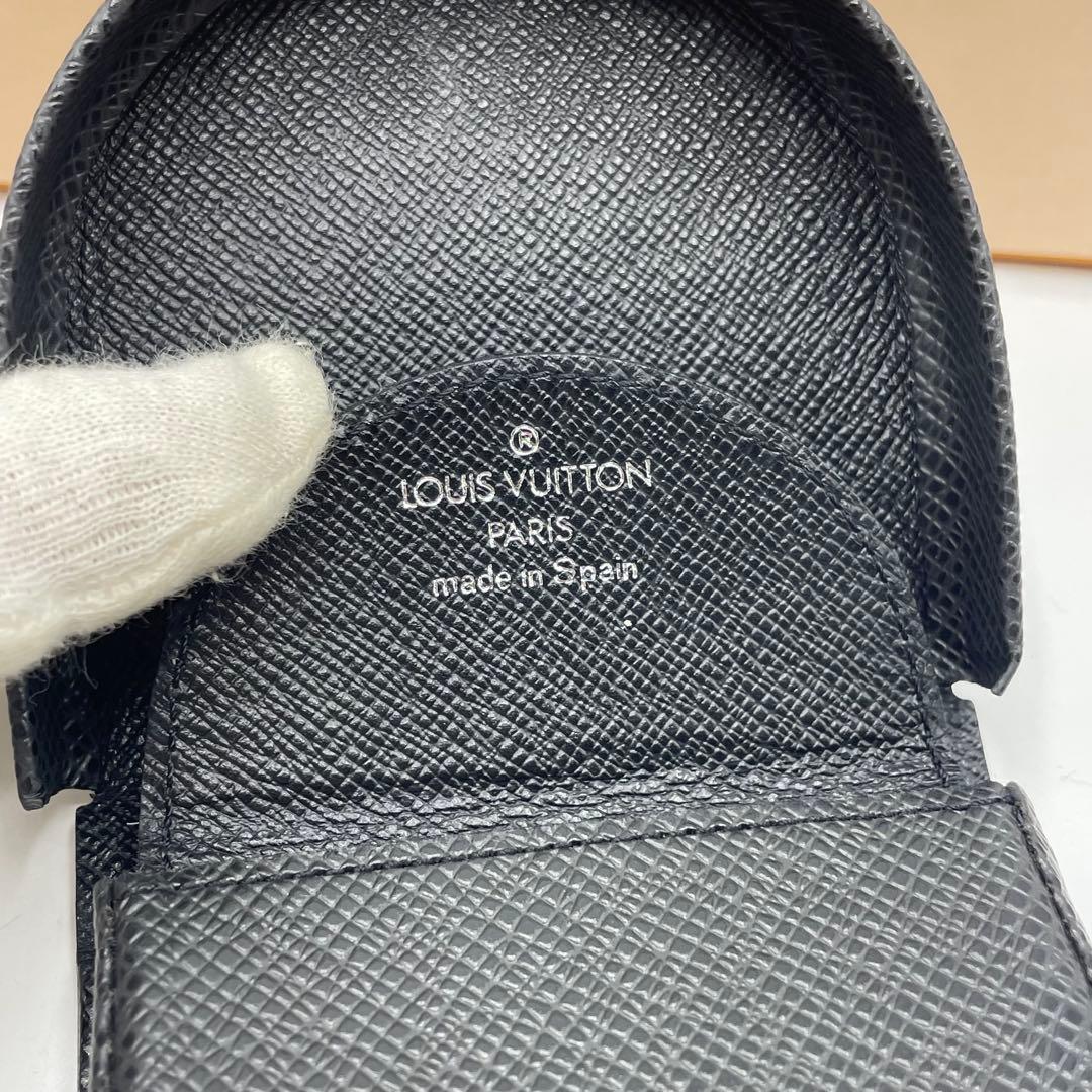 【希少】ルイヴィトン　ケース　キュベット　タイガ　黒　小銭入れ