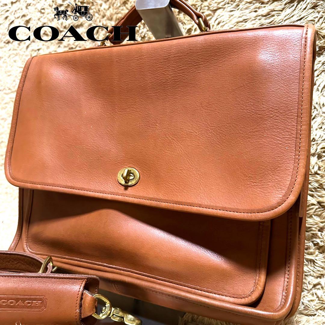 美品　オールドコーチ　コーチ　ビジネスバッグ　ショルダーバッグ　2way