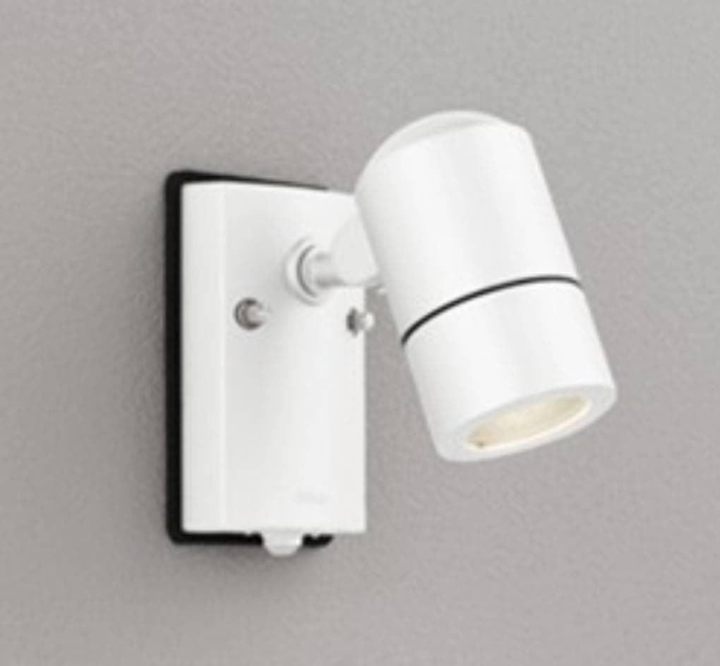 ホワイトの屋外スポットライト ODELIC　OG 254 584 新品