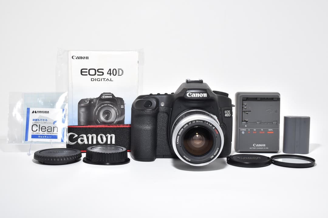 美品 Canon EOS 40D スマホ転送OK レンズキット #9480