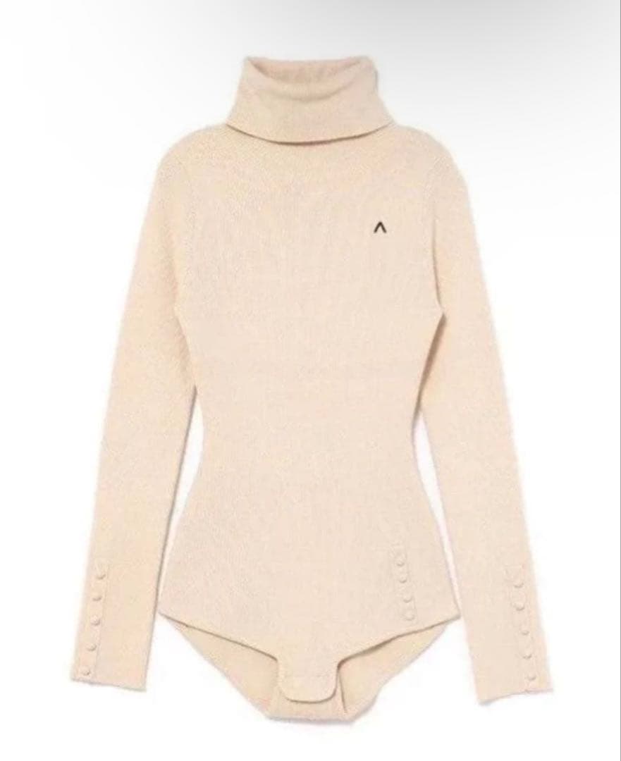 トップス andmary Juno turtle knit bodysuit