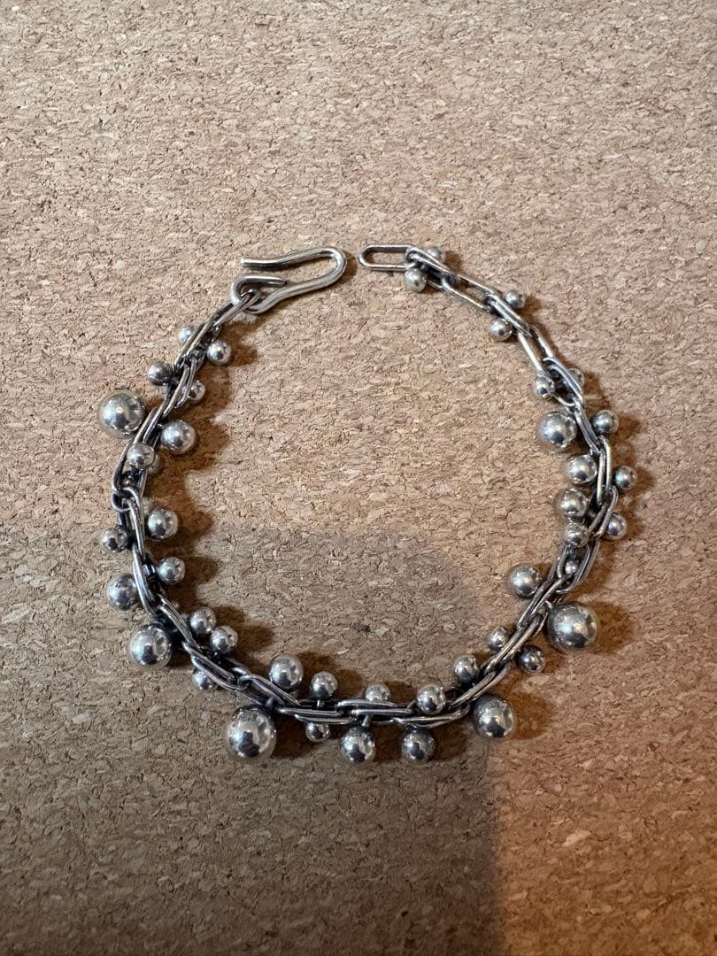 再値下げ！美品　ブルーナボイン　DNAガリトラップブレス　 シルバー925