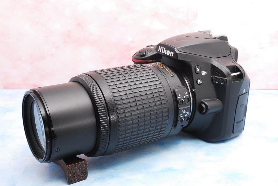 ニコン D3400★Wレンズ★一眼レフカメラ★Bluetooth搭載