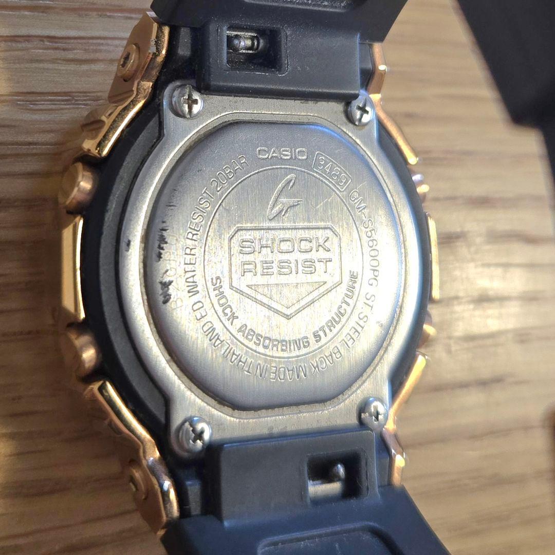 G-SHOCK GM-S5600PG ピンクゴールド　CASIO