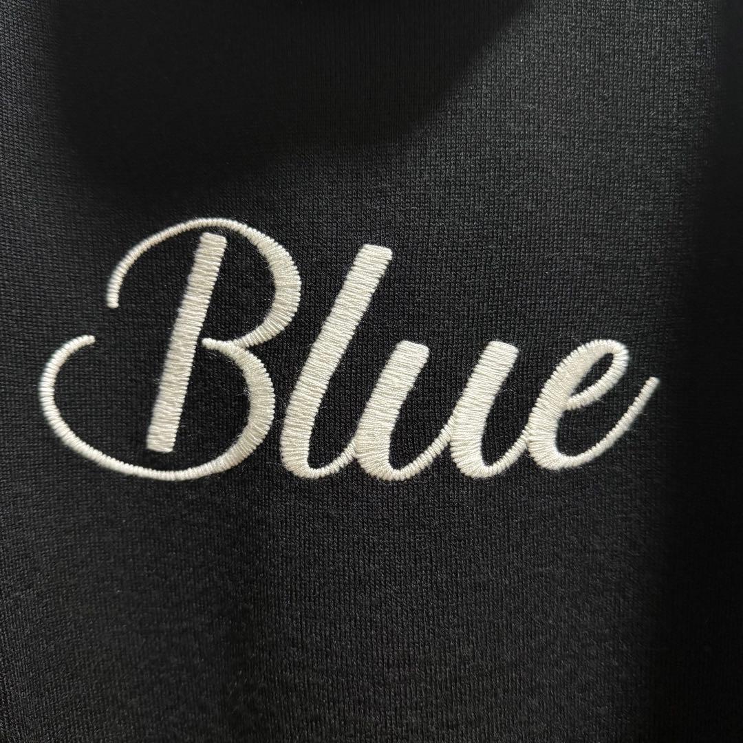 【ブルーレーベルクレストブリッジ】ロゴ刺繍ニット