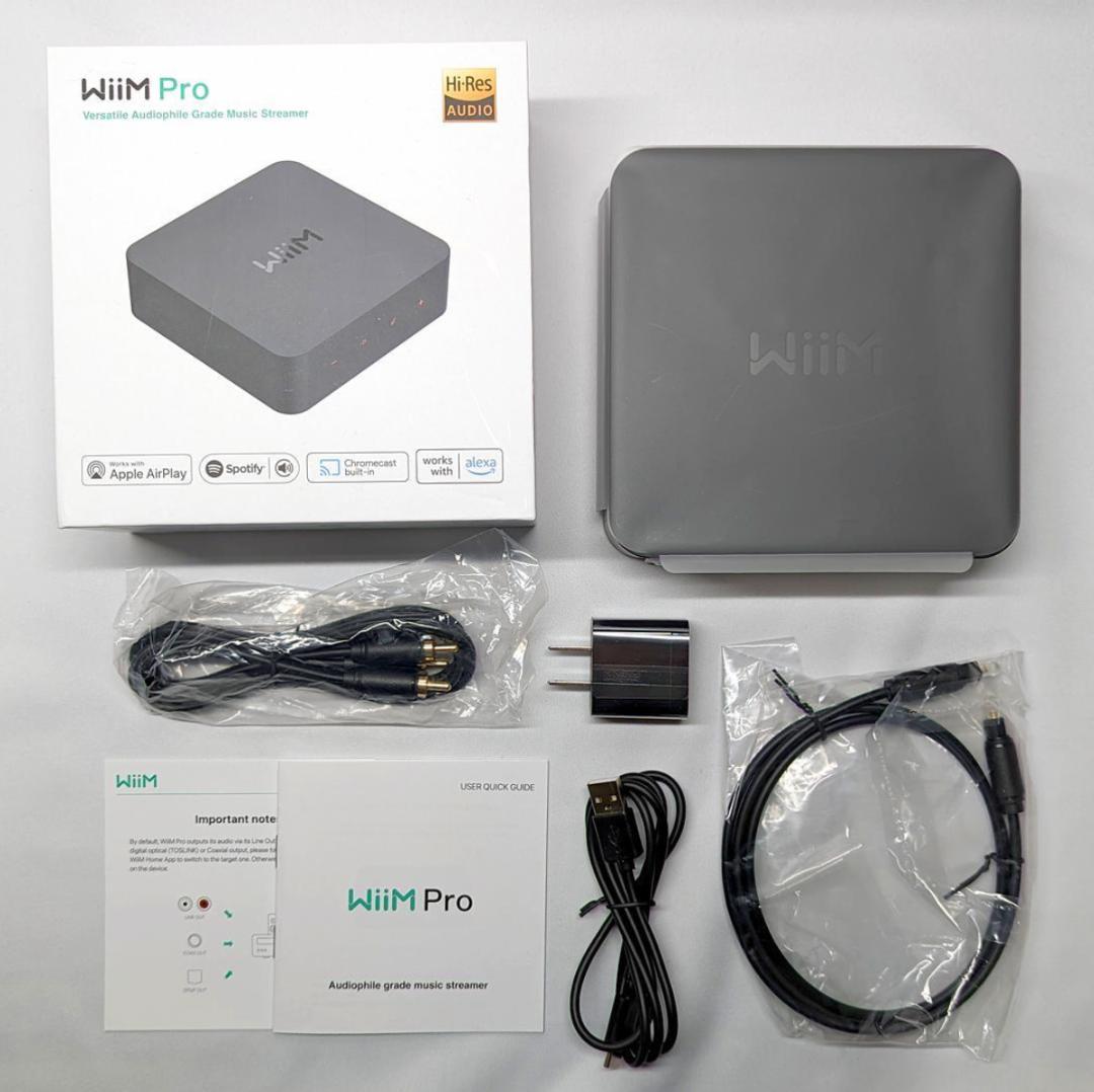 WiiM Pro AirPlay 2 レシーバー