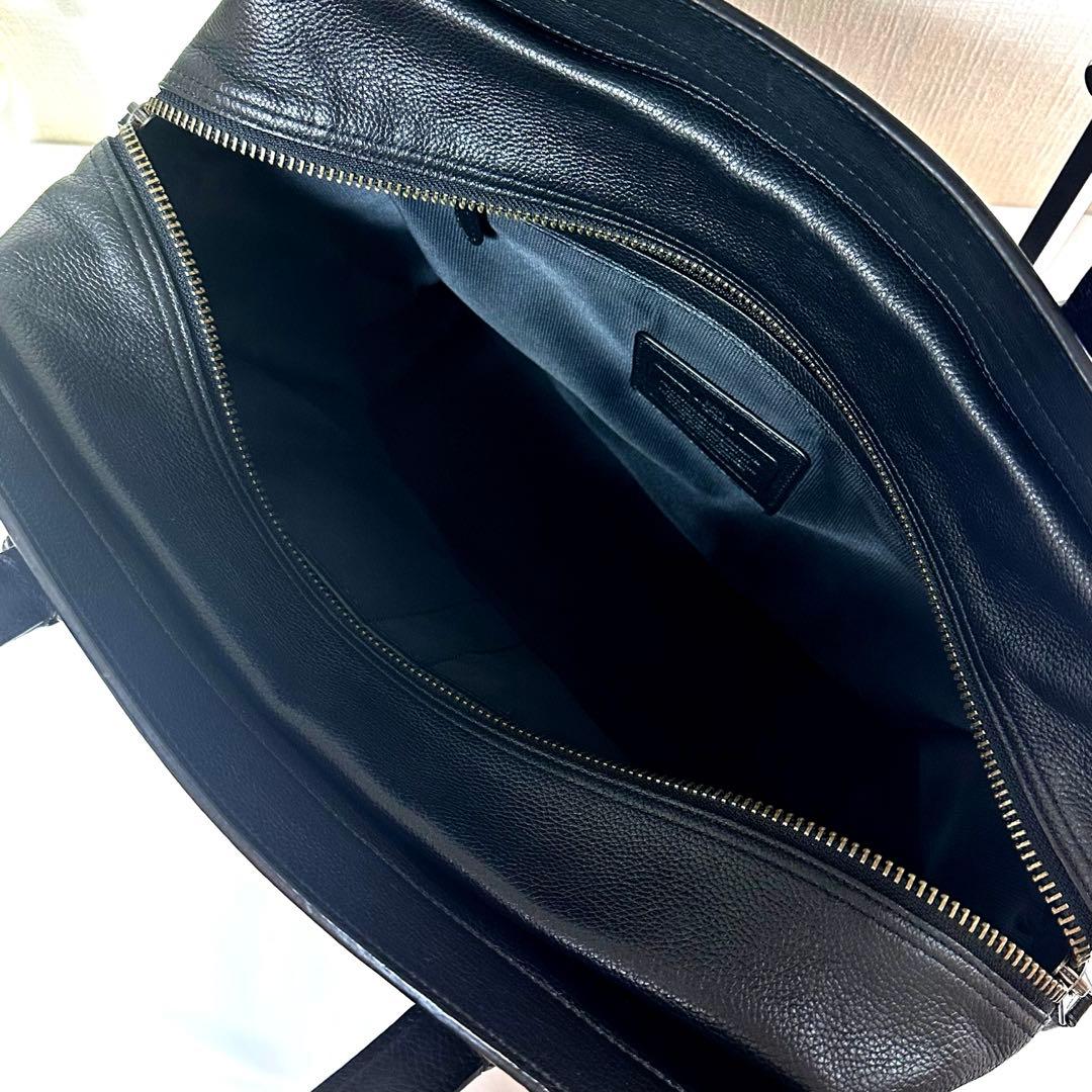 【美品】coach 牛革 2WAY ショルダー トートバッグ ビジネスバッグ