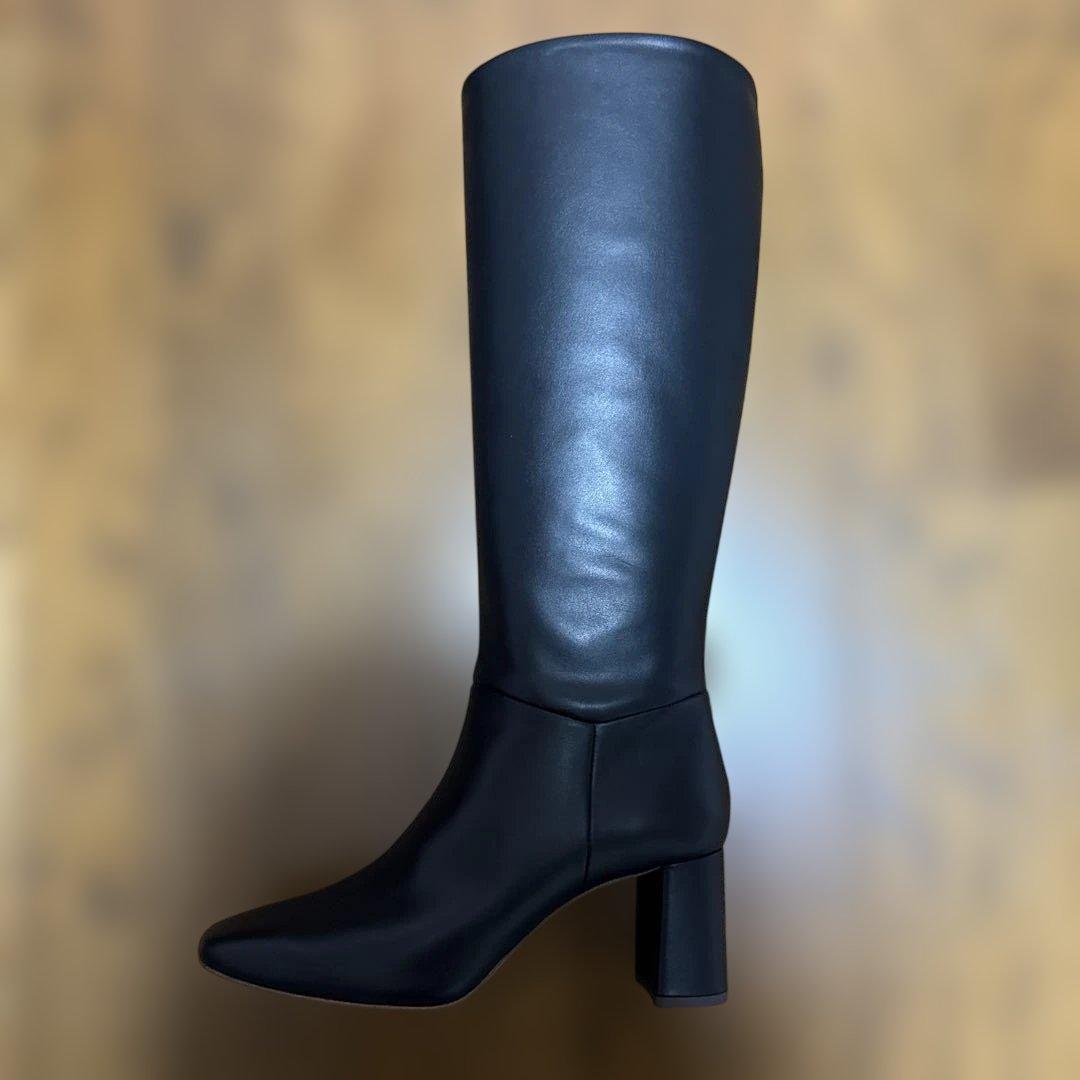 新品　ダイアナ　DIANA 定番　ソフトスクエアトゥ　ロングブーツ　24.0cm