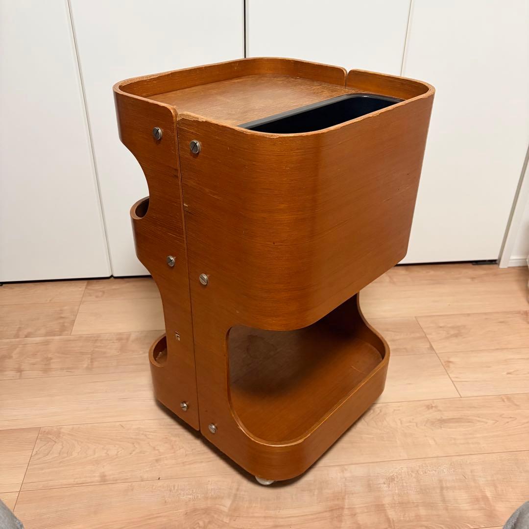 希少 ゴールドクラフト ヴィンテージ トローリー ワゴン サイドテーブル