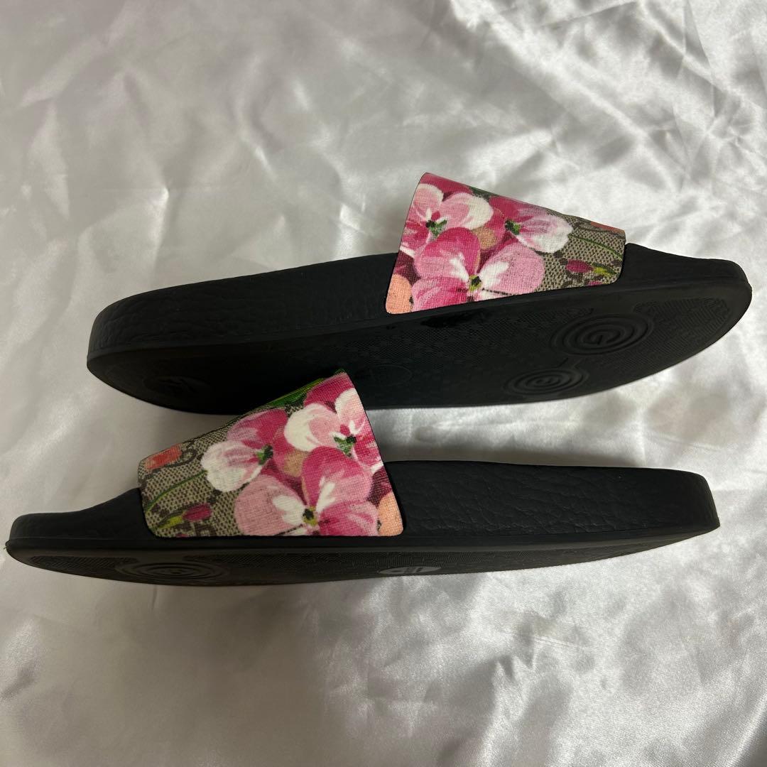 GUCCI グッチ　サンダル　GG 花柄　フラワー　35 22cm