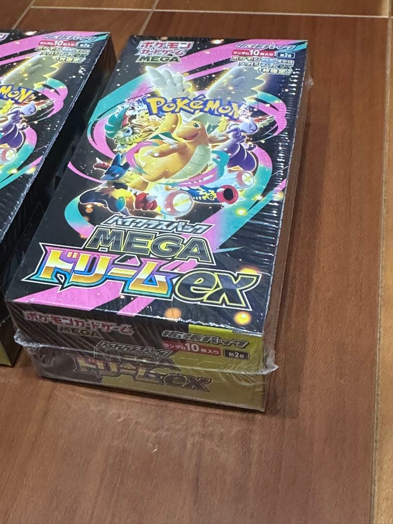 ポケモンカード MEGAドリームEX 2箱　スタートデッキ付き　シュリンク付き