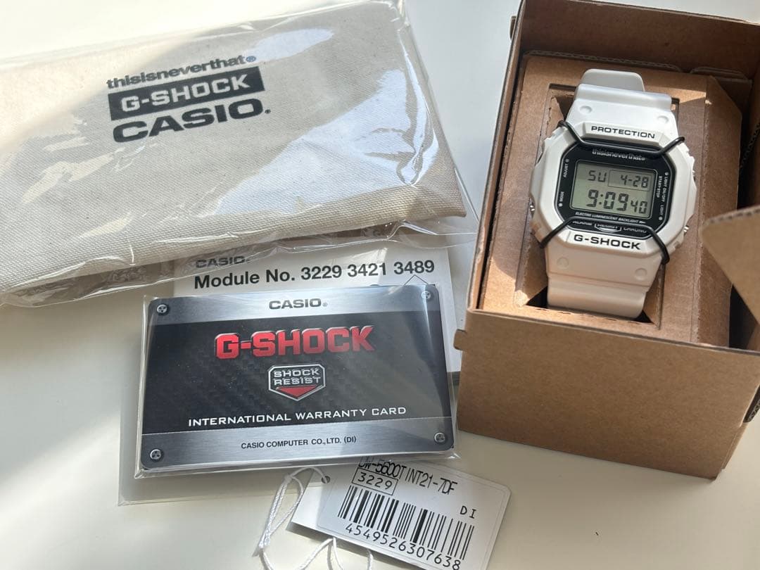 G-SHOCK/コラボ/thisisneverthat/DW-5600/スピード