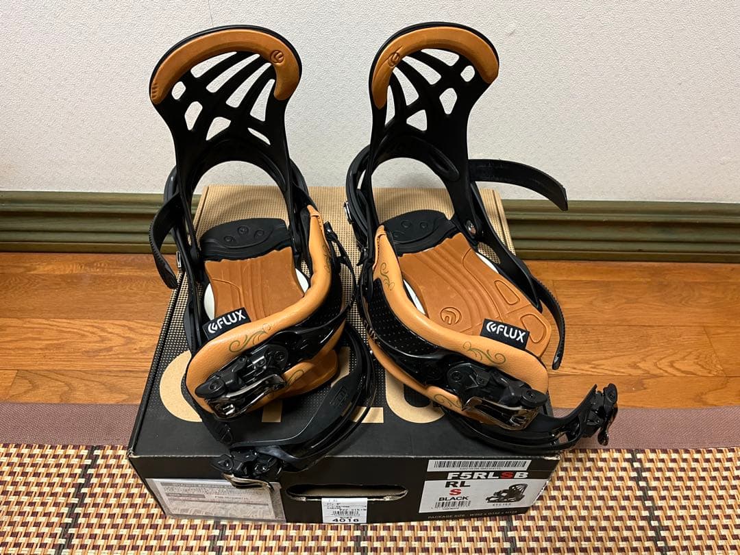 FLUX ビンディング RL S ブラック フラックス 黒 美品 バインディング
