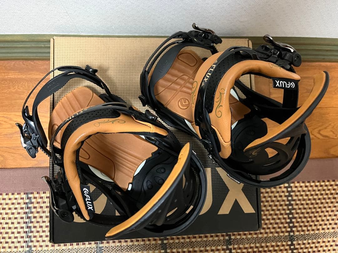 FLUX ビンディング RL S ブラック フラックス 黒 美品 バインディング