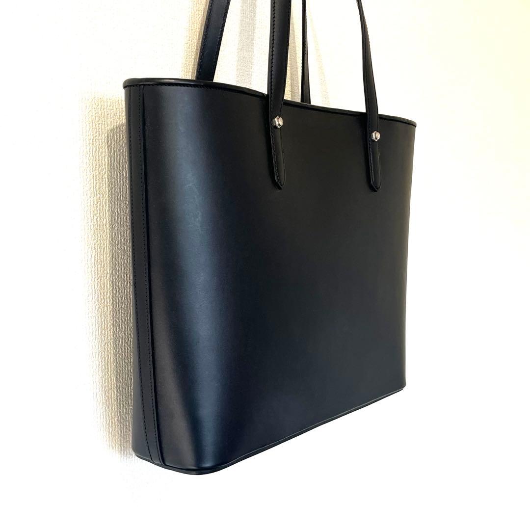 万双 ブライドルトートバッグ ブラック 定価6万円 美品 ホワイトハウスコックス