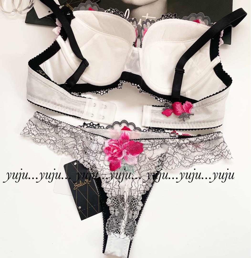 ワコール/サルート 91 新品タグ付 p-upブラソング D75 L