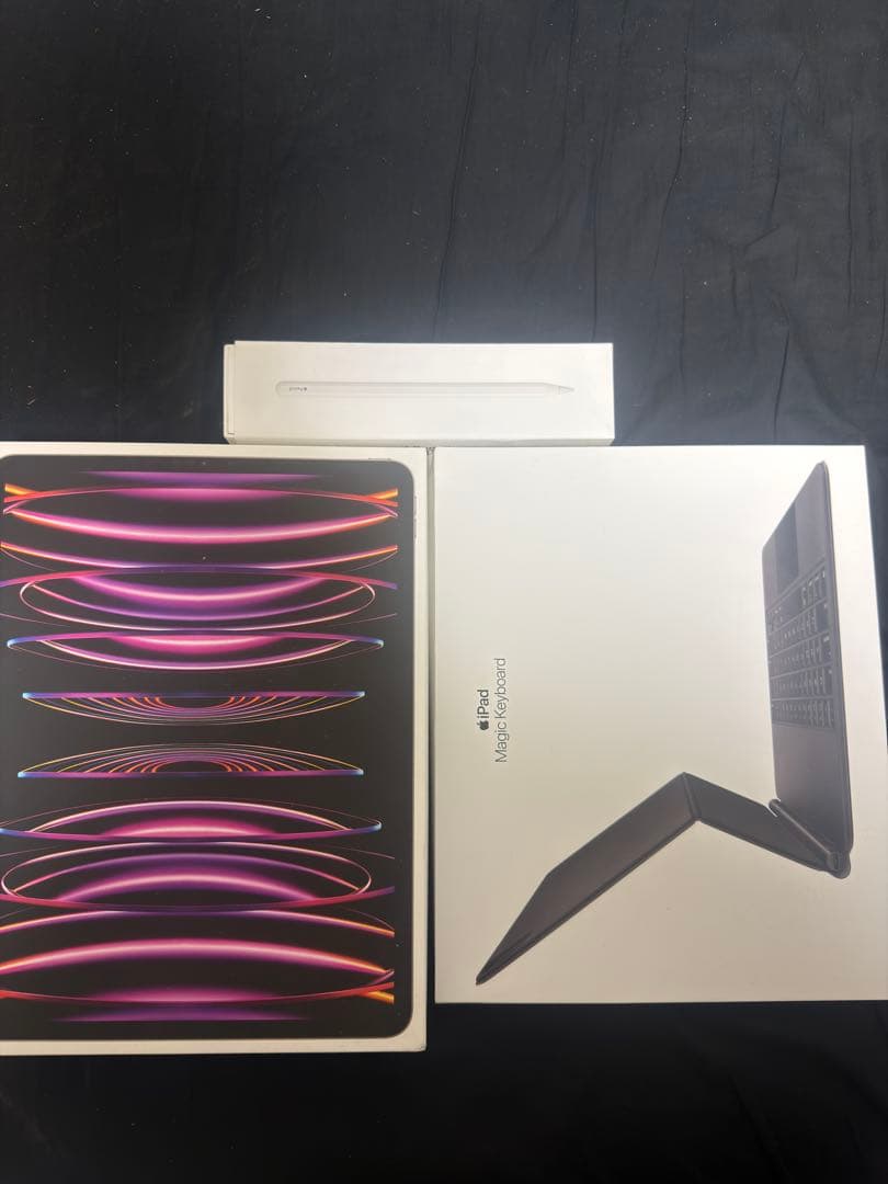 iPad pro 12.9 m2 256gb キーボード ペン スペースグレー