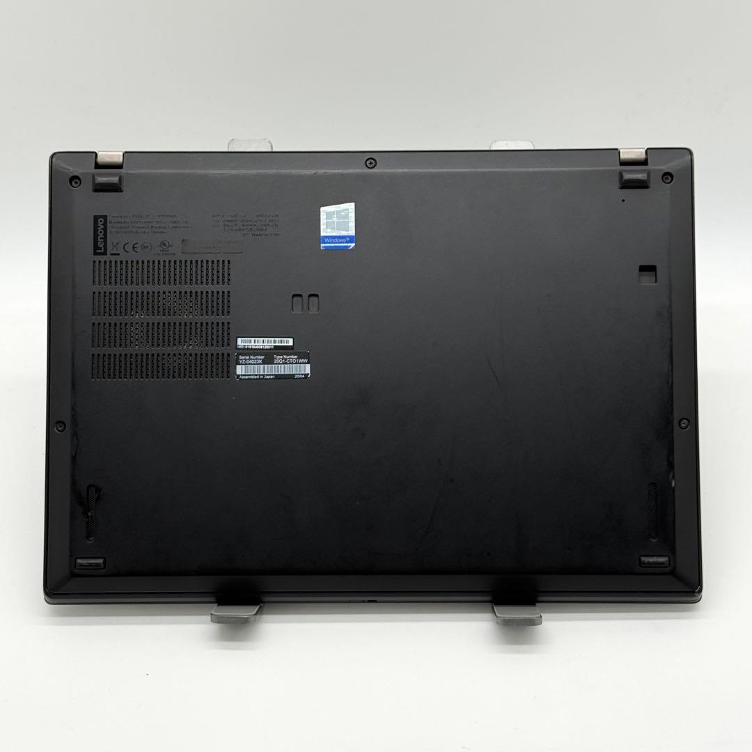 準美品 ThinkPad 第8世代i7 16GB SSD512 11pro 軽量