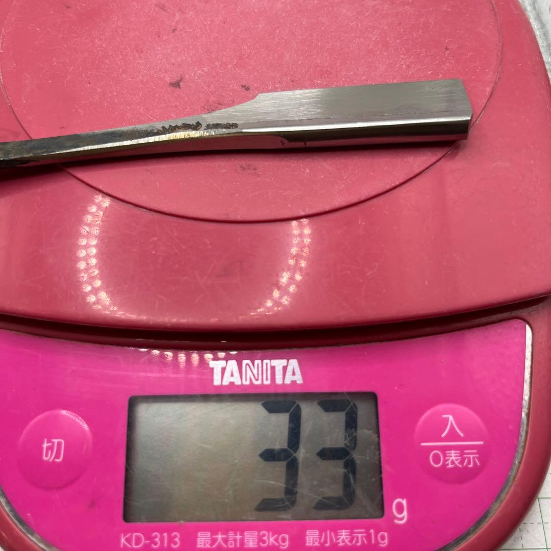 限定　日本剃刀　へんこつ金文字2丁掛け　藤助ゴム柄　純三河白名倉　コマ　48g