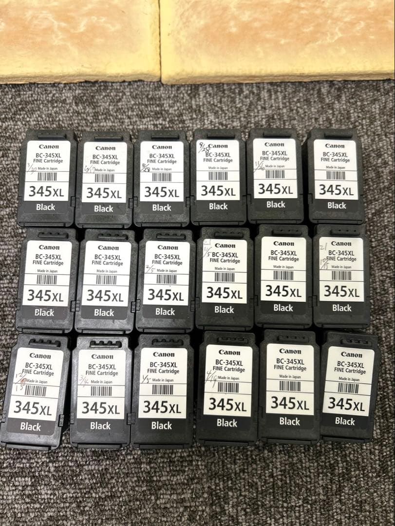 Canon 空インクカートリッジ 78個 まとめ売り