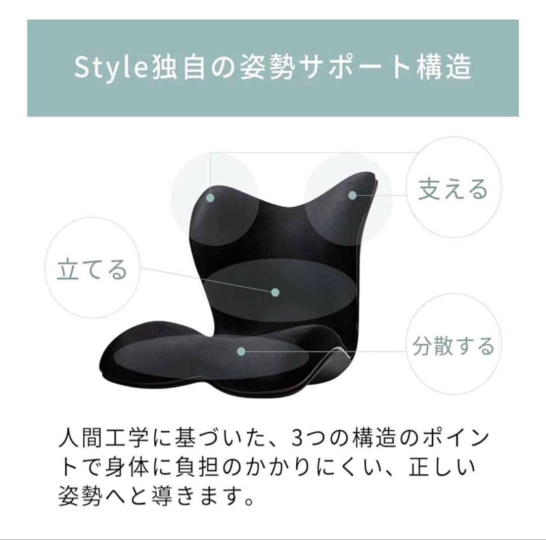 MTG エムティージー 骨盤サポート座椅子 Style PREMIUM DX 黒