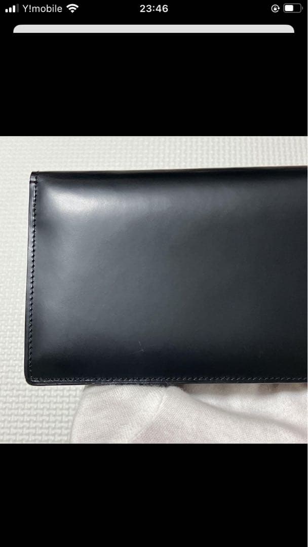 未使用　dunhill ダンヒル　レザー長財布　ブラック　黒