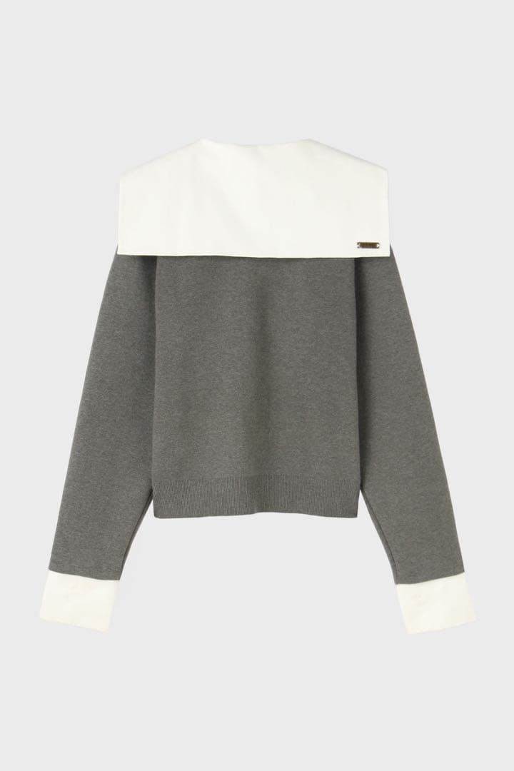 THE TOÉ Cochem Sailor Top グレー S