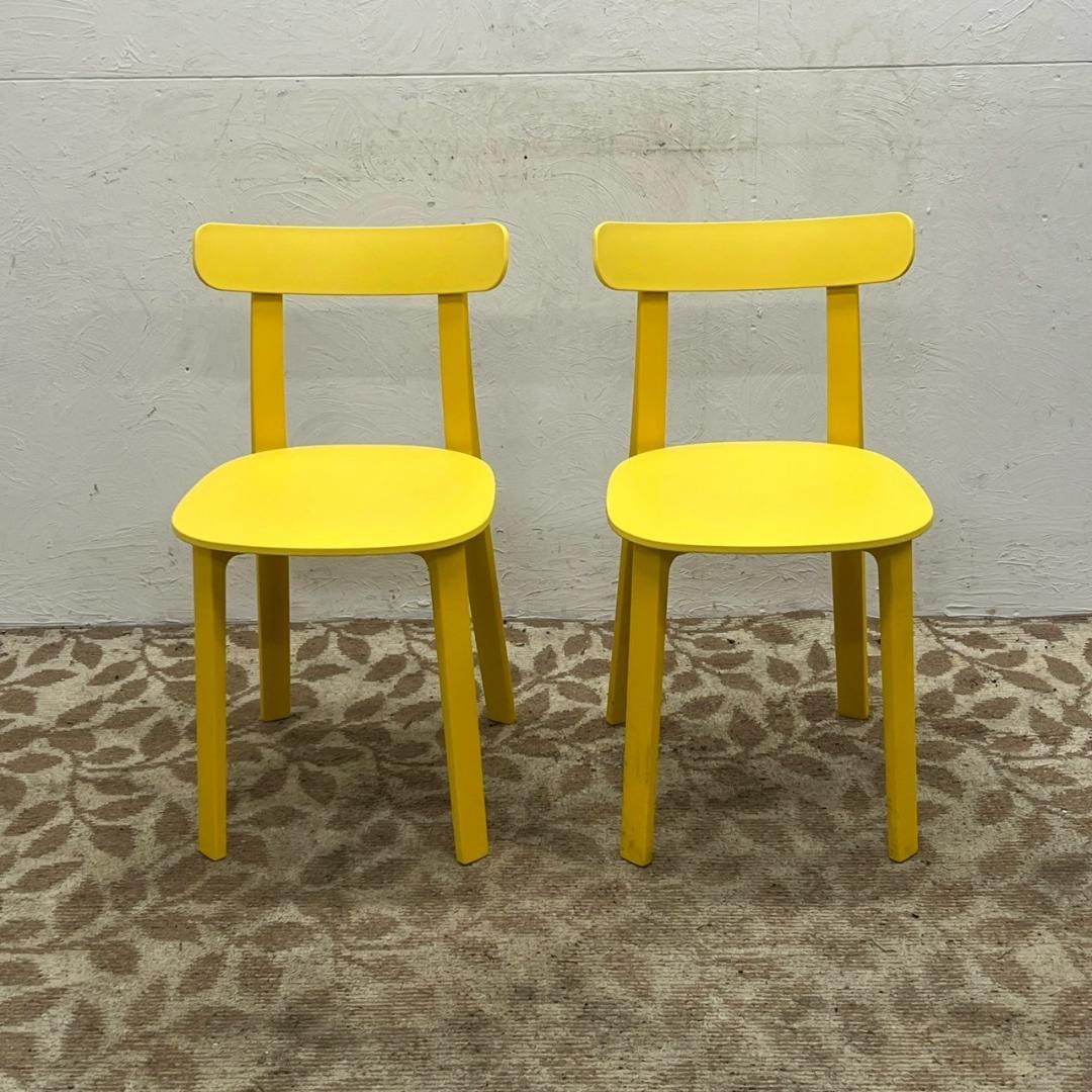 ぶなしめじ様 送料込 Vitra ヴィトラ オールプラスチックチェア 2脚