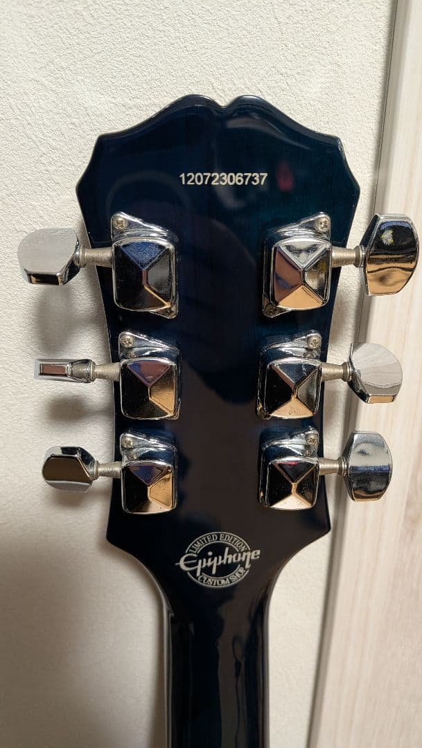 Epiphone レスポールジュニア カスタムショップ限定モデル ブルーバースト