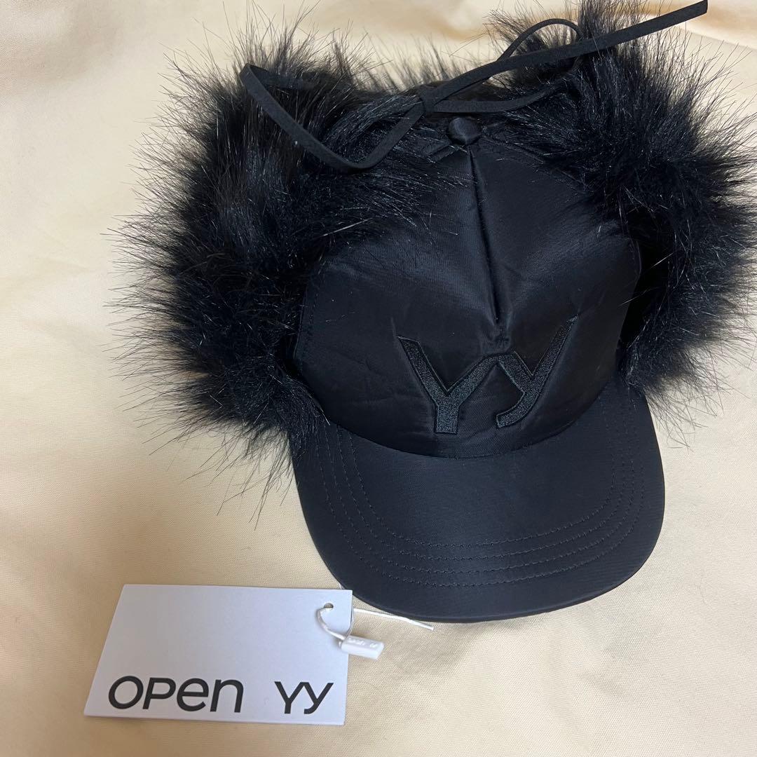Open yy フライトキャップ　ブラック