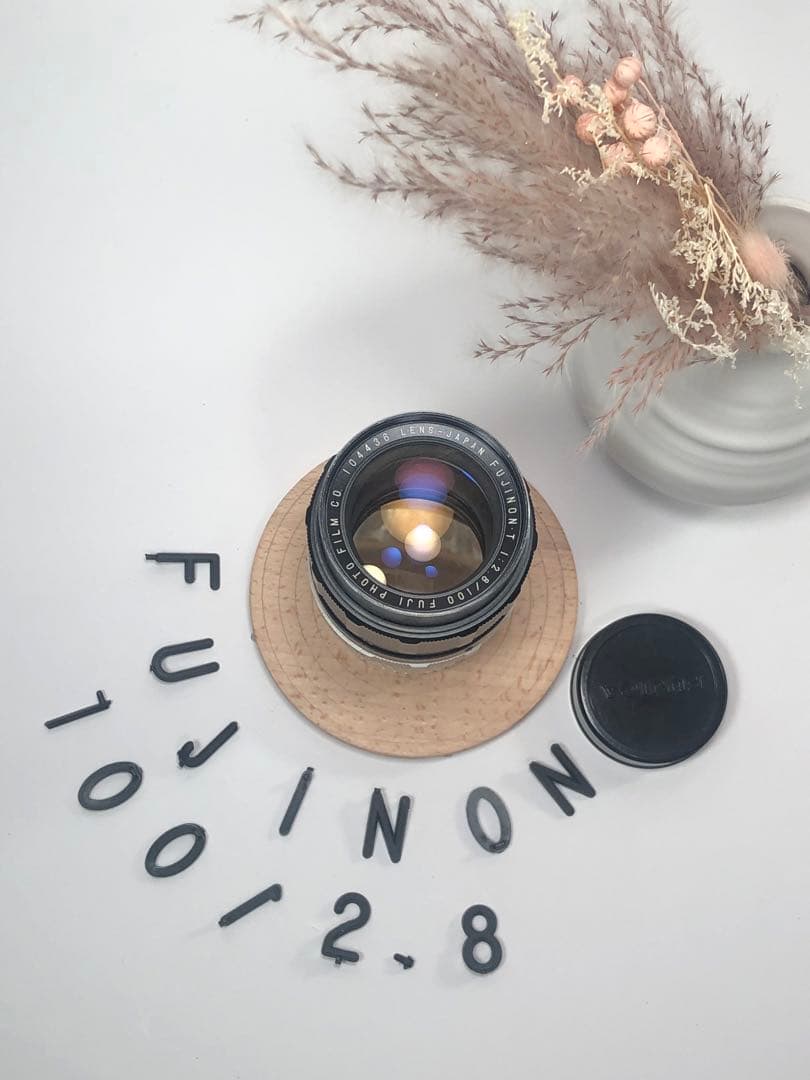 希少　初期型　fujinon 100mm f2.8 M42マウント
