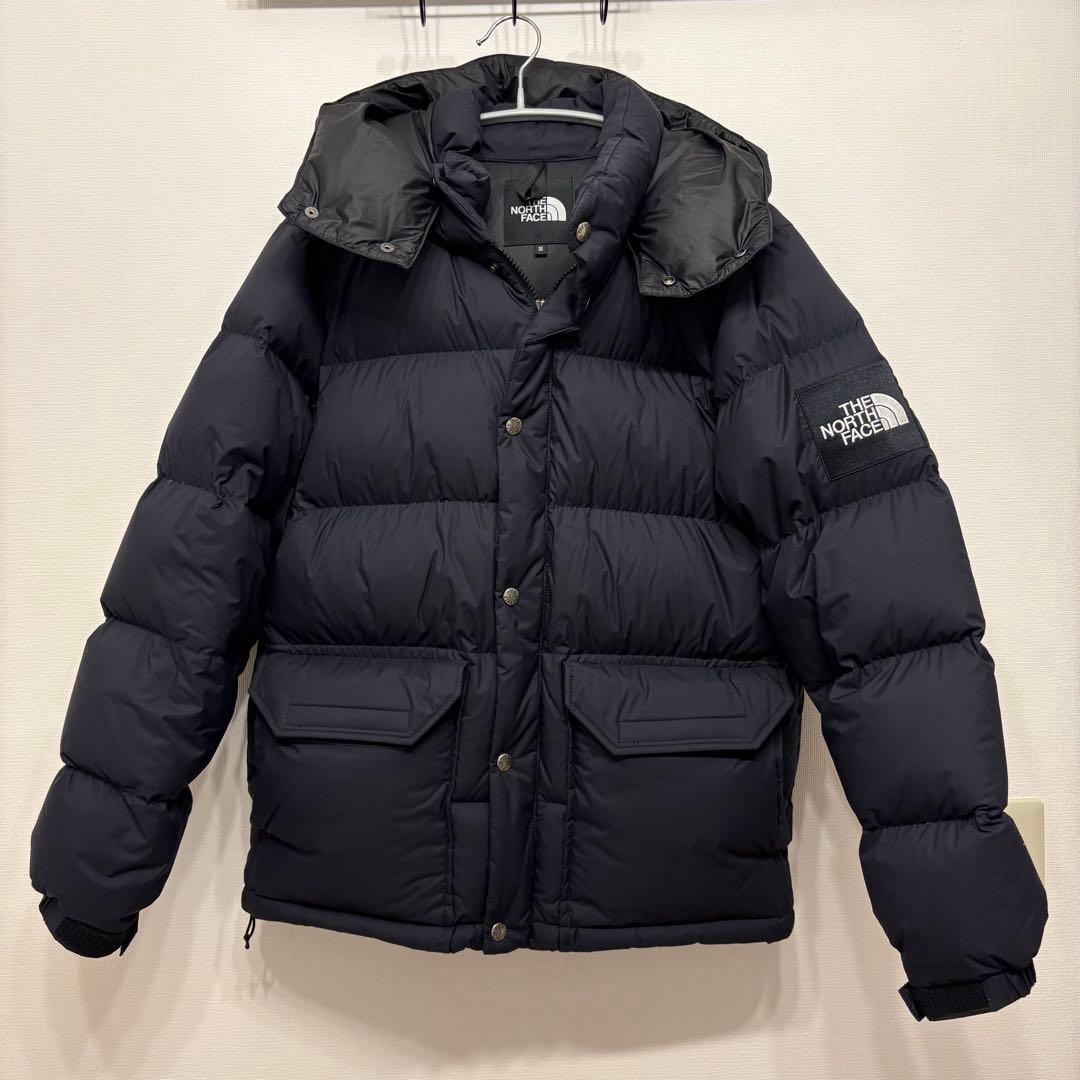 ノースフェイス ダウン キャンプシエラショート S ブラック ND92230