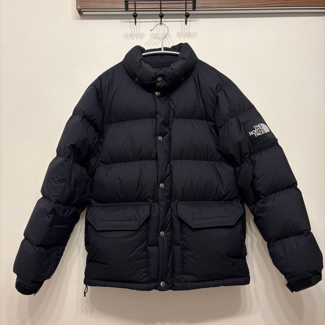 ノースフェイス ダウン キャンプシエラショート S ブラック ND92230