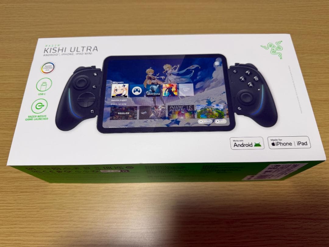 【美品】Razer Kishi Ultra USB-C ゲームコントローラー