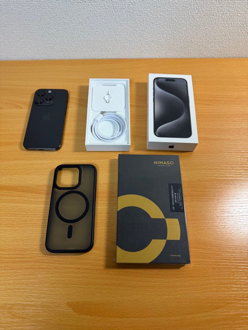 iPhone15Pro 128GB(ブラックチタニウム)