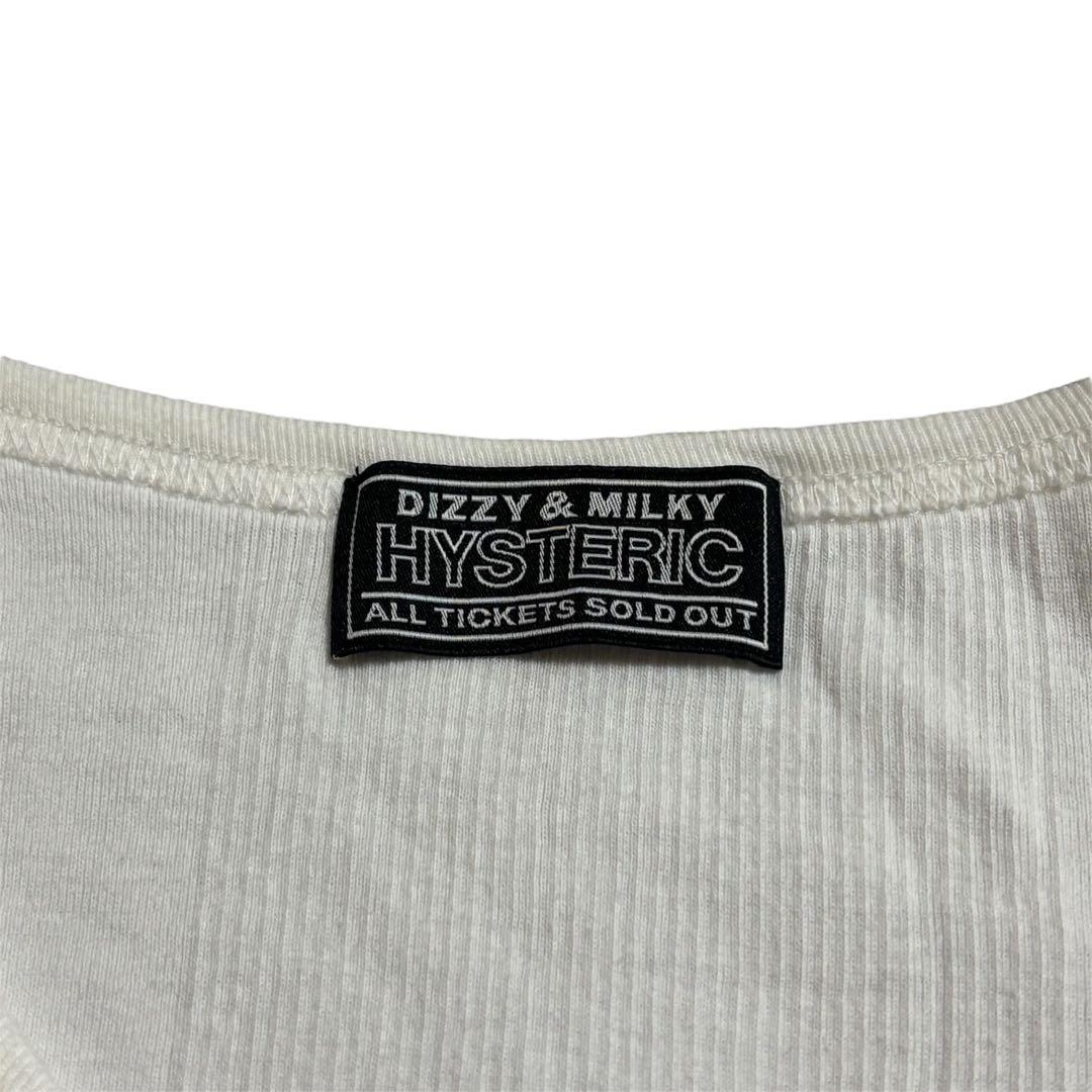 (完売品) HYSTERIC GLAMOUR HYS タンクトップ ノースリーブ