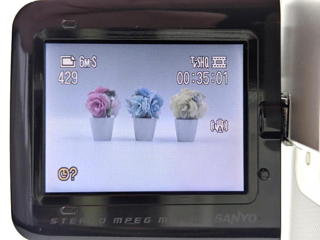 MPEG-4 ビデオカメラ SANYO Xacti ザクティ DMX-C6 1