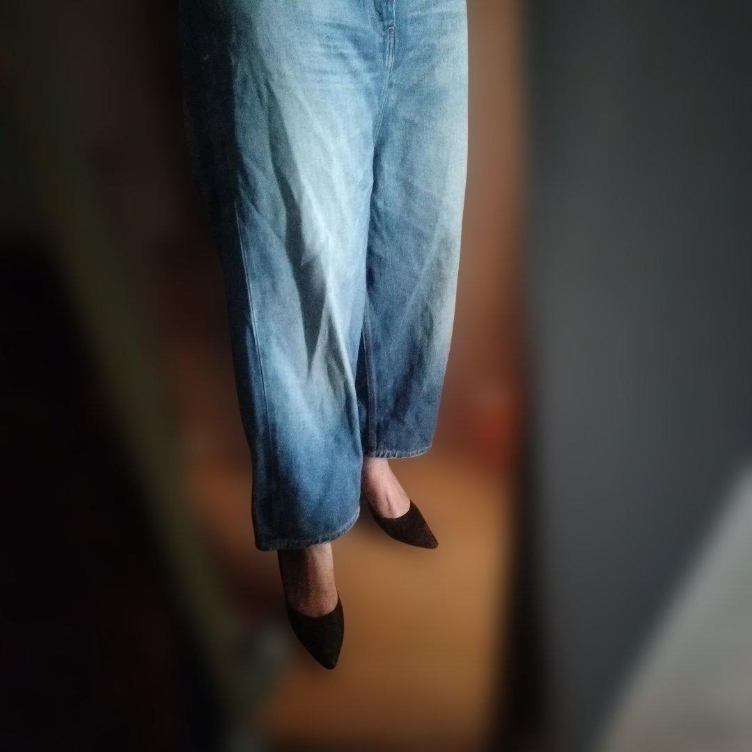 ジュンヤワタナベコムデギャルソン デニム ワイドレッグサルエルデニム