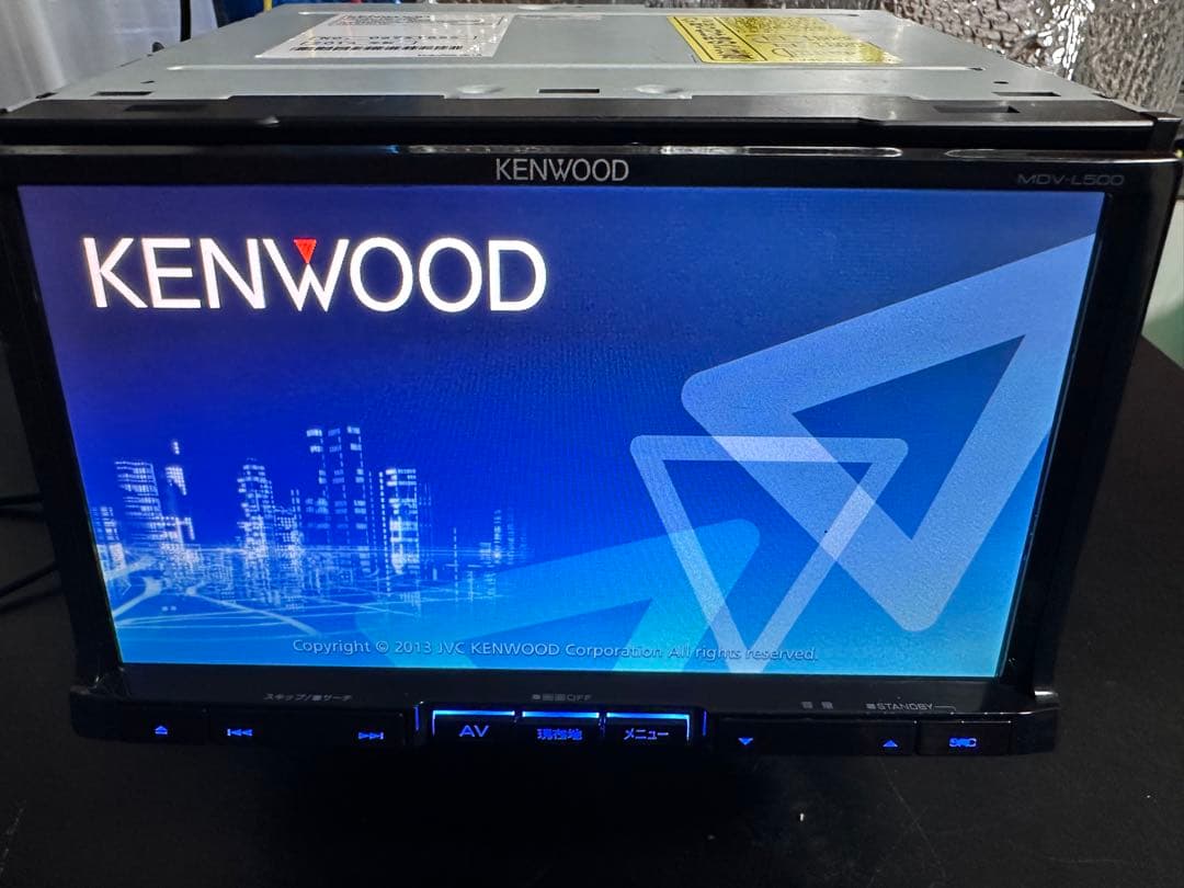 KENWOOD オーディオチューナー MDV-L500