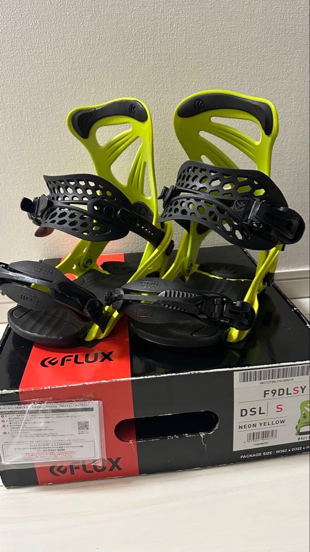 FLUX DSL S ビンディング ネオンイエロー S