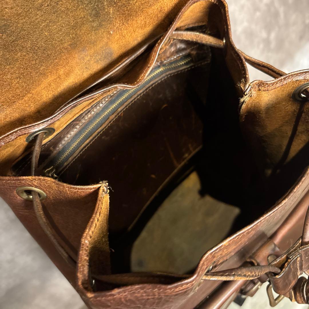 USA製 70s LEATHER CRAFT リュック ヴィンテージ レザー