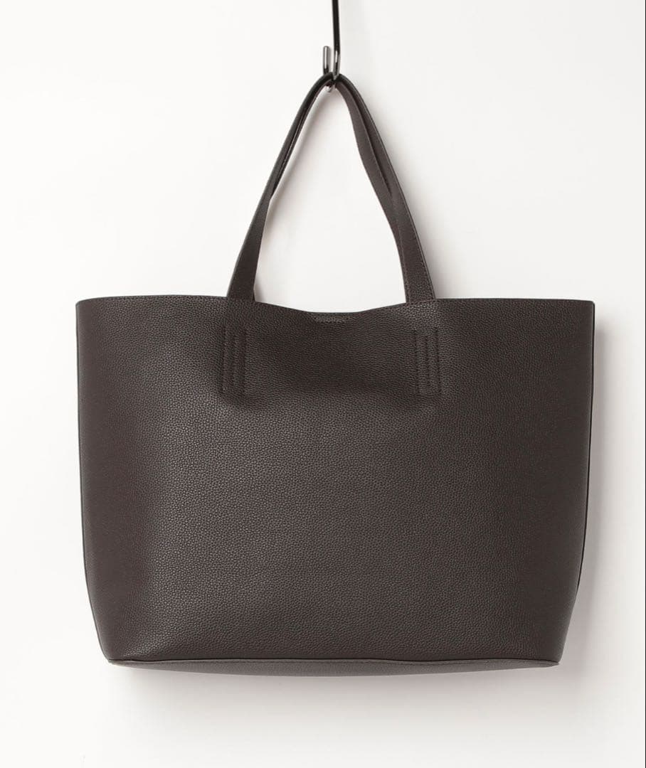 UNITED ARROWS マイクロファイバートートバッグ　ブラック　合成皮革