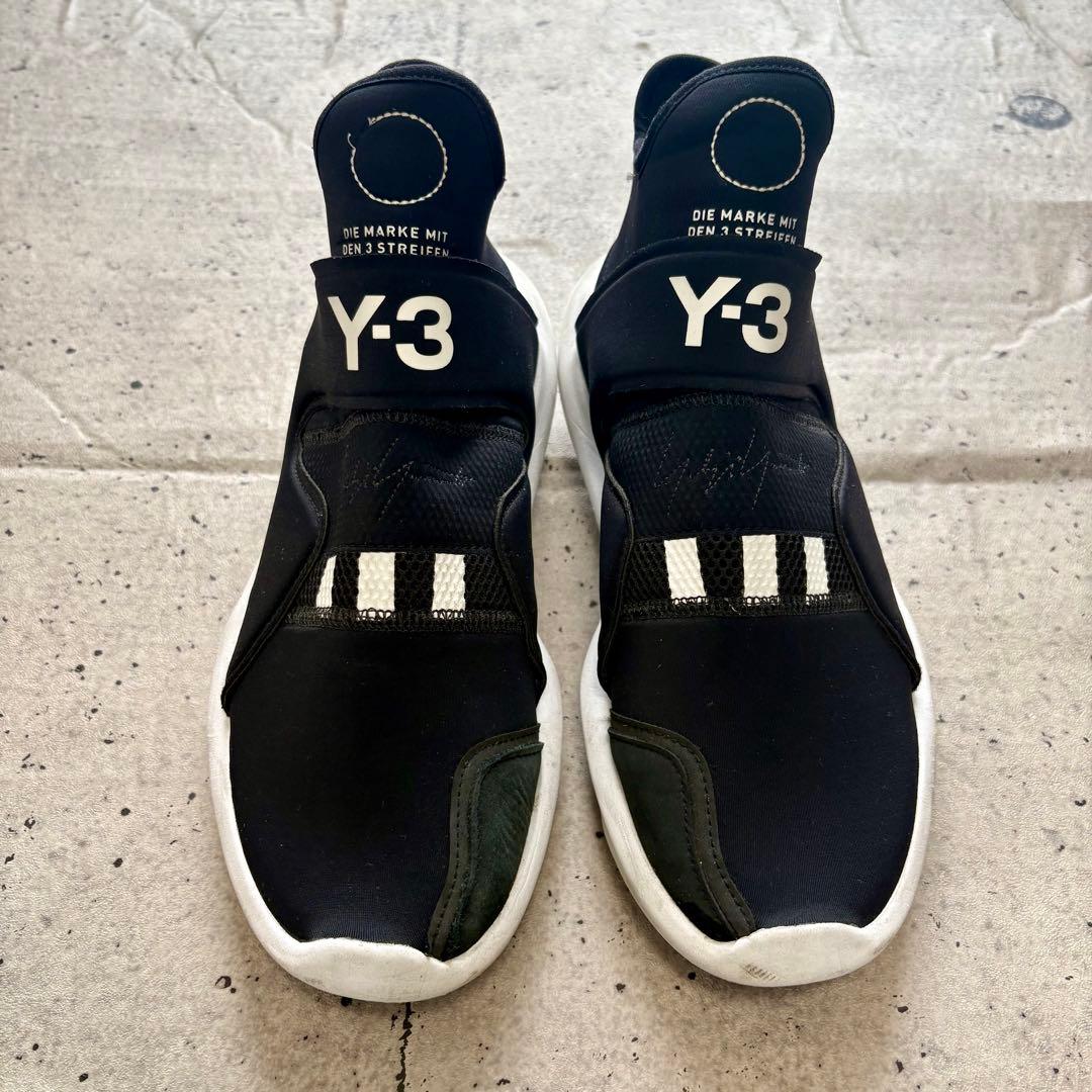 希少☆Ｙ－３ (ワイスリー)☆スベロウ☆ブラックスニーカー☆ヨウジヤマモト☆42
