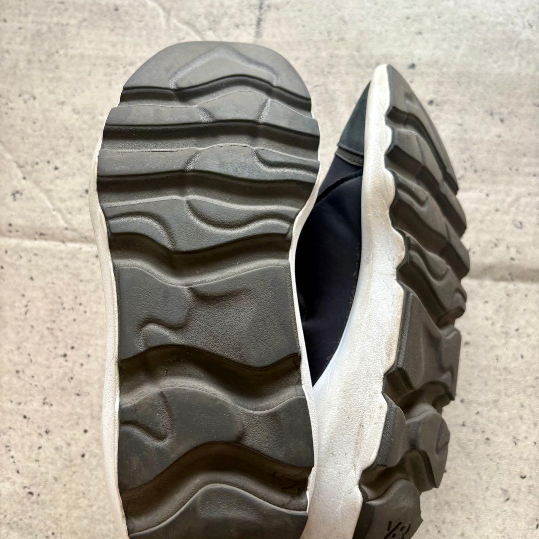 希少☆Ｙ－３ (ワイスリー)☆スベロウ☆ブラックスニーカー☆ヨウジヤマモト☆42